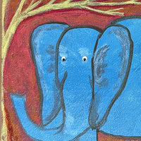 Elephants - Mommy and Me Painting