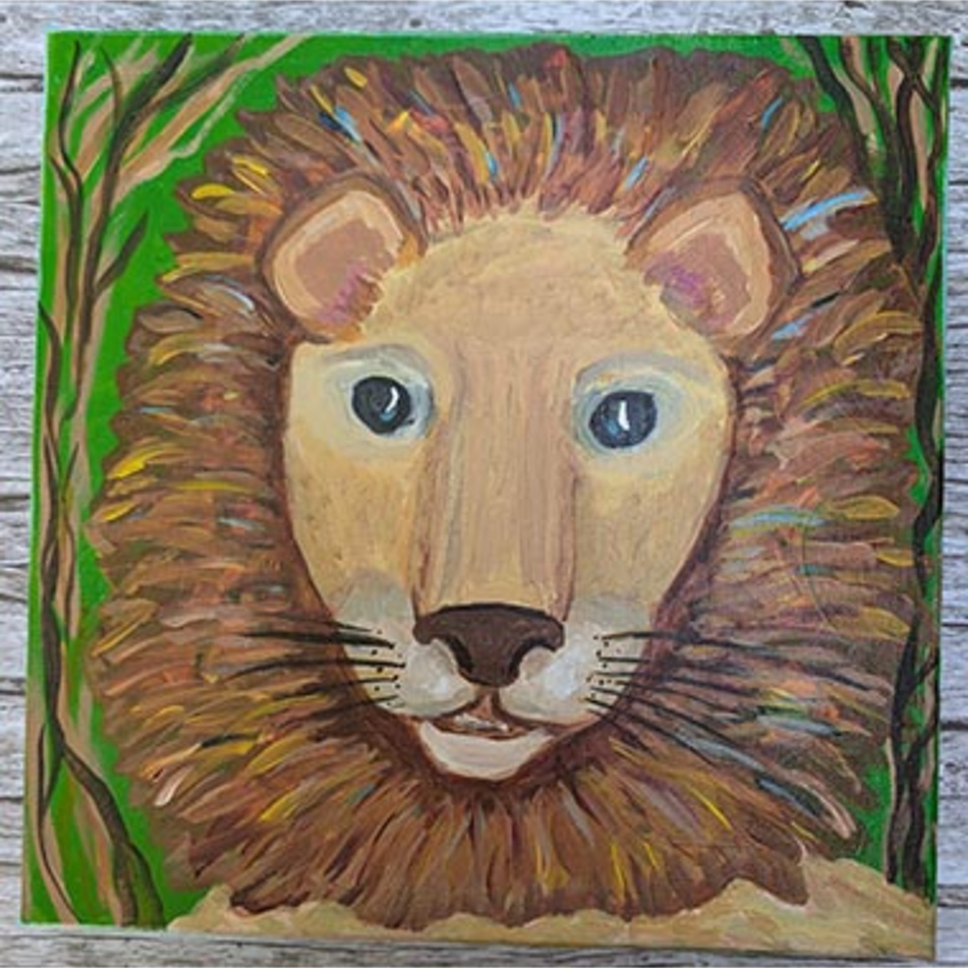 Leonard Lion - Painting