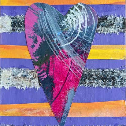 Healing Hearts - Mixed Media