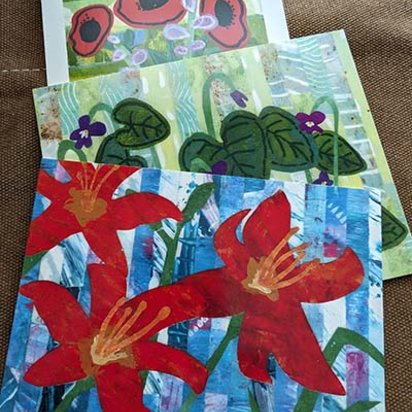 Floral Postcards